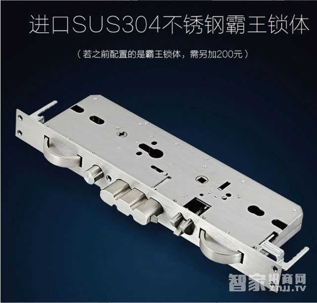 百思易智能鎖 防盜智能鎖/不銹鋼霸王鎖體/八種開鎖方式