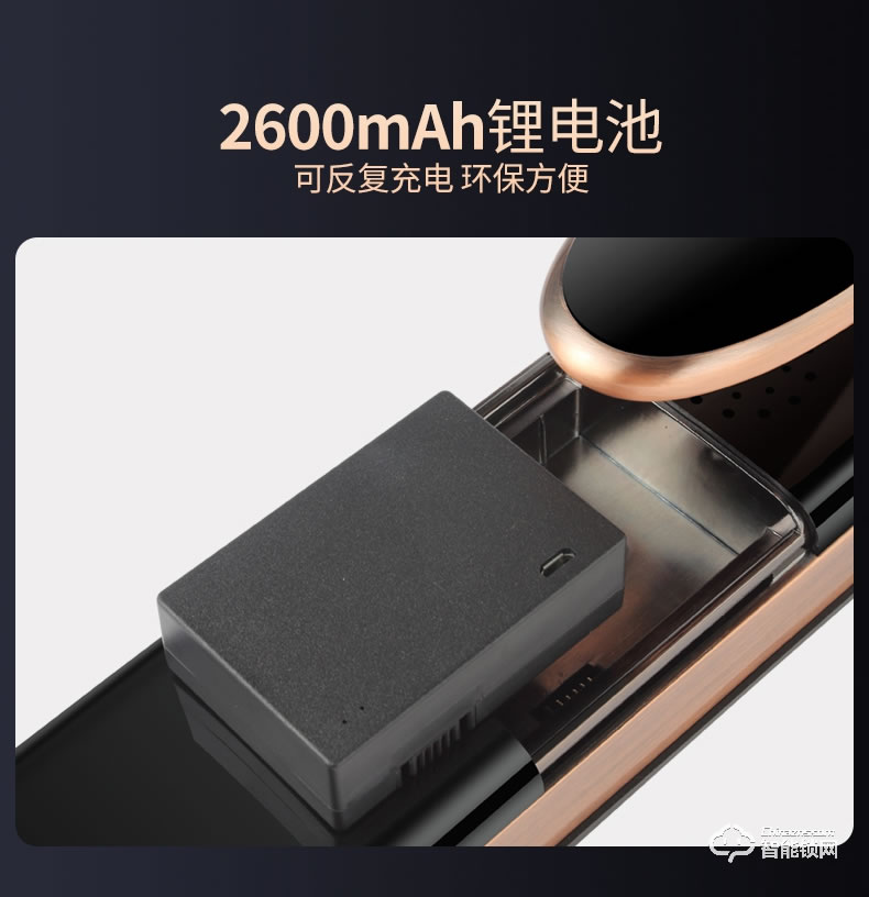 朗菲智能鎖 全自動(dòng)推拉式智能貓眼鎖