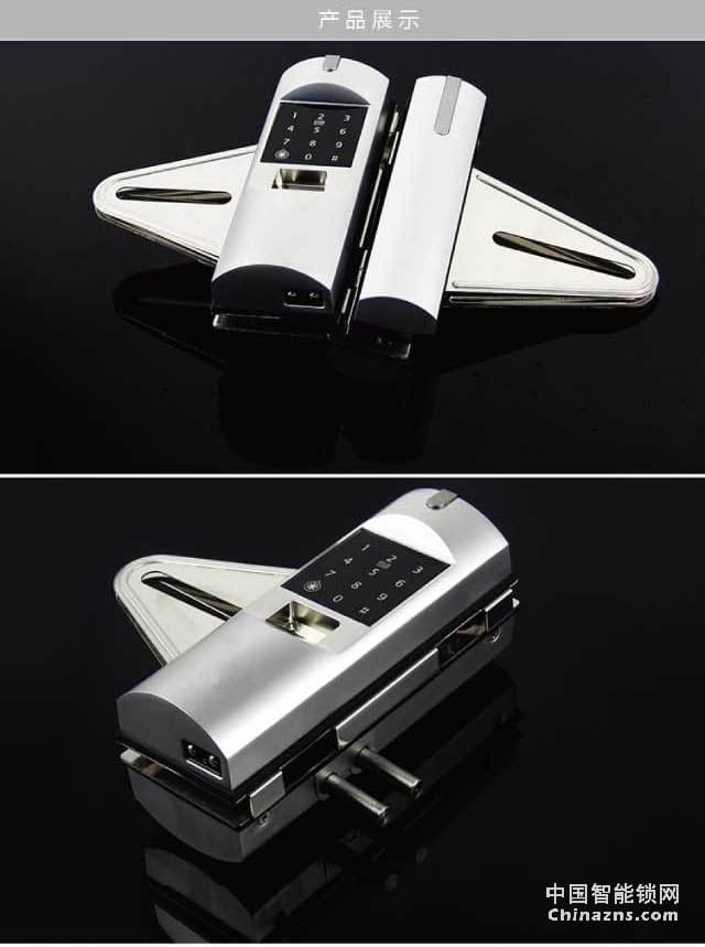 百思易智能玻璃門(mén)鎖D2120F 智能聯(lián)動(dòng)/雙重認(rèn)證