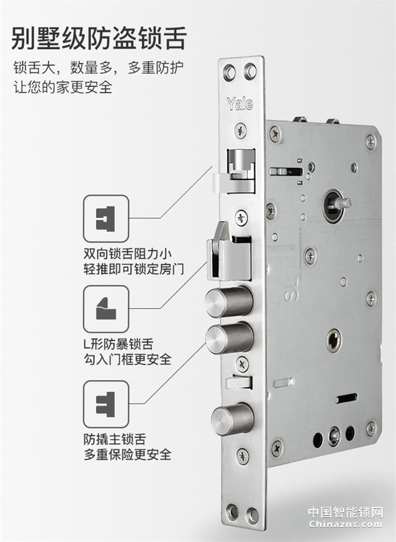 Yale 耶魯指電子鎖 Vulcan-F沃肯智能鎖
