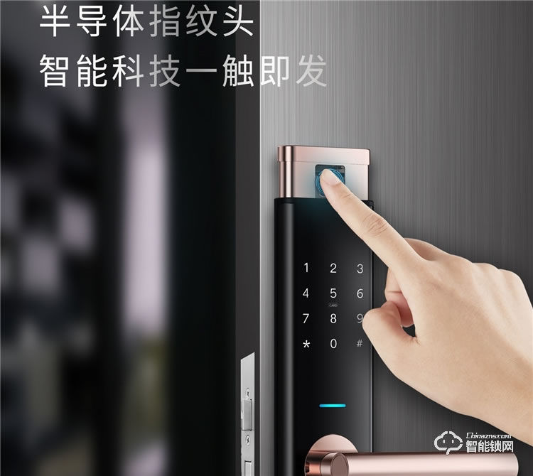 揚子智能鎖 SZ1家用半自動防盜門鎖