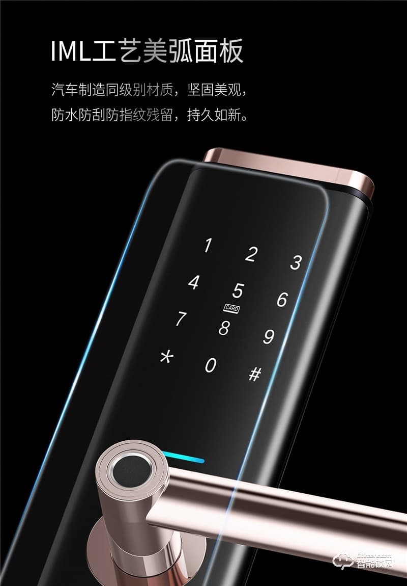 揚(yáng)子智能鎖 S8家用半自動(dòng)智能鎖