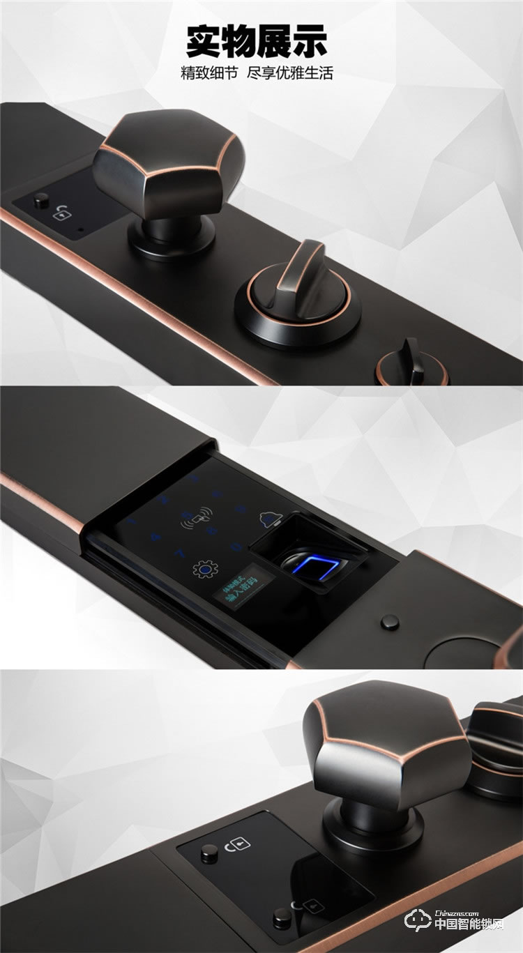 普泰升全銅智能鎖 全自動(dòng)智能門鎖 智能云鎖