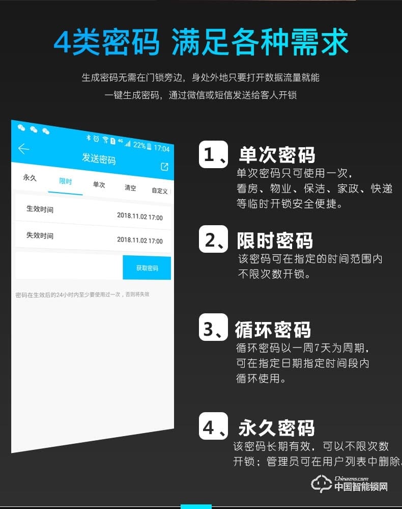 創(chuàng)達(dá)至誠(chéng)指紋鎖 防盜門公寓密碼鎖 直板指紋密碼鎖