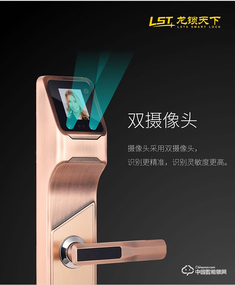 龍鎖天下智能鎖 人臉識(shí)別智能鎖 防盜門智能鎖Q7