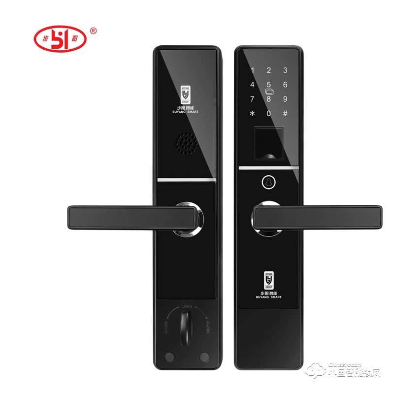 步陽(yáng)指紋鎖 家用防盜門智能鎖BY-ZN01