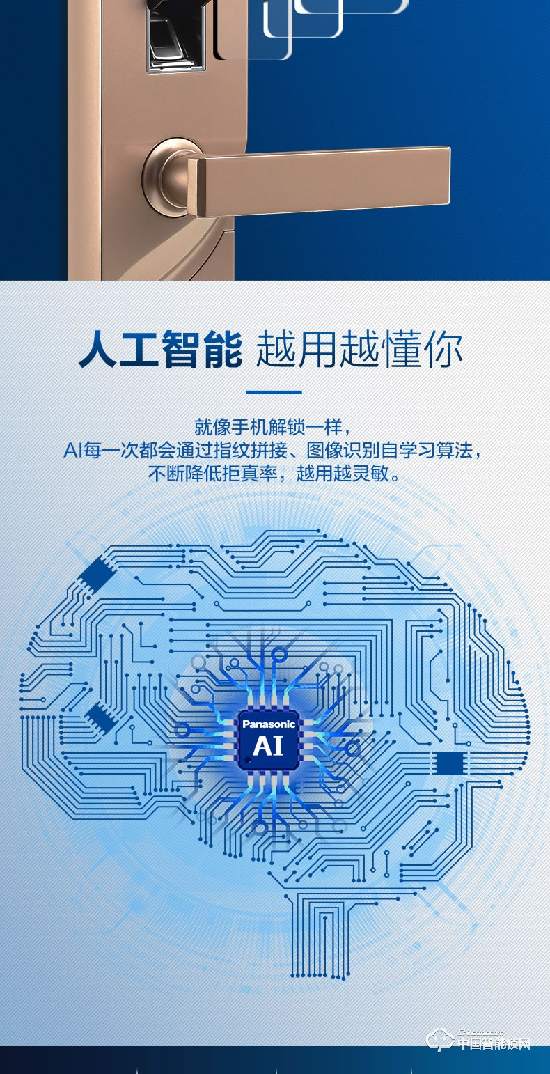 松下指紋鎖 密碼鎖感應(yīng)酒店賓館王力鎖