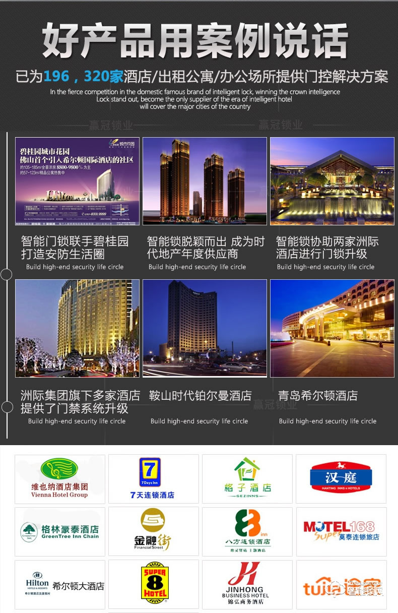 贏冠智能鎖 智能鎖房門鎖不銹鋼鎖