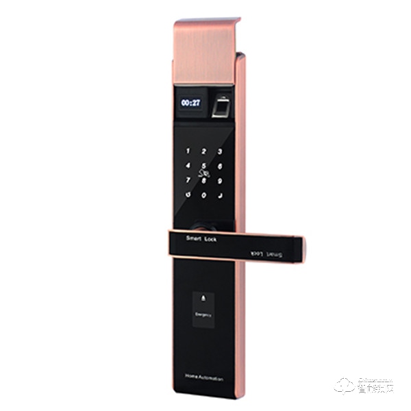 固加智能鎖 830小滑蓋指紋鎖
