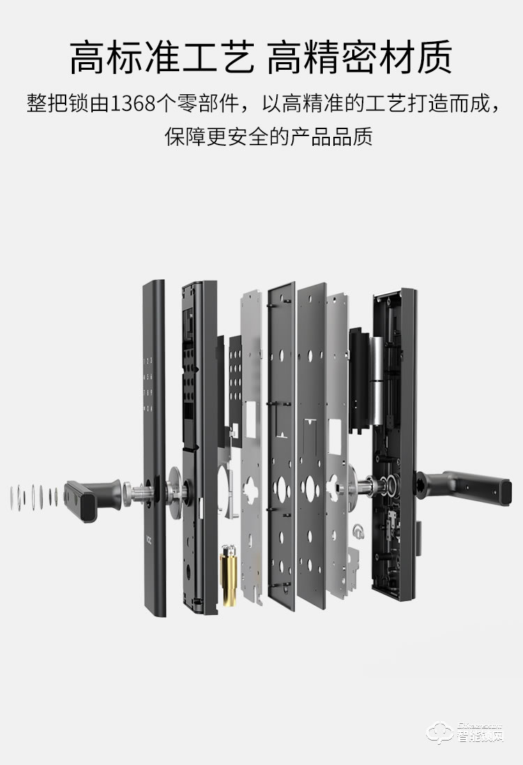VOC智能鎖 X8電子密碼鎖智能門鎖
