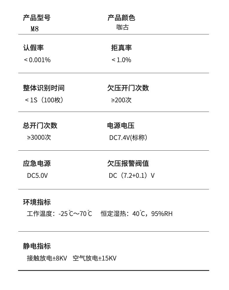 麥爾思智能鎖 M8家用防盜門可視貓眼鎖