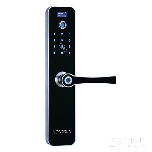 泓鑫指紋密碼鎖 家用防盜門(mén)鎖 電子智能鎖
