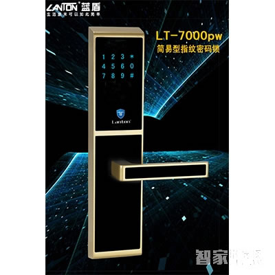 藍(lán)盾智能鎖時(shí)尚多功能密碼感應(yīng)鎖刷卡鎖直板