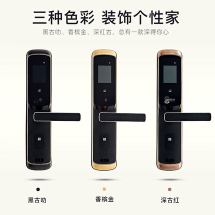 名門人臉識(shí)別全自動(dòng)智能門鎖 家用防盜門電子鎖遠(yuǎn)程開(kāi)門電子門鎖F8