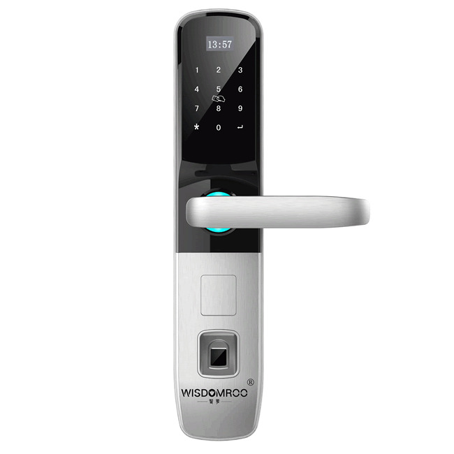 智羅智能鎖 K1直板指紋密碼鎖 防盜電子密碼鎖