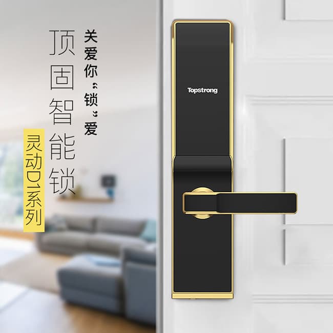頂固指紋鎖 智能鎖指紋密碼鎖 防盜大門鎖