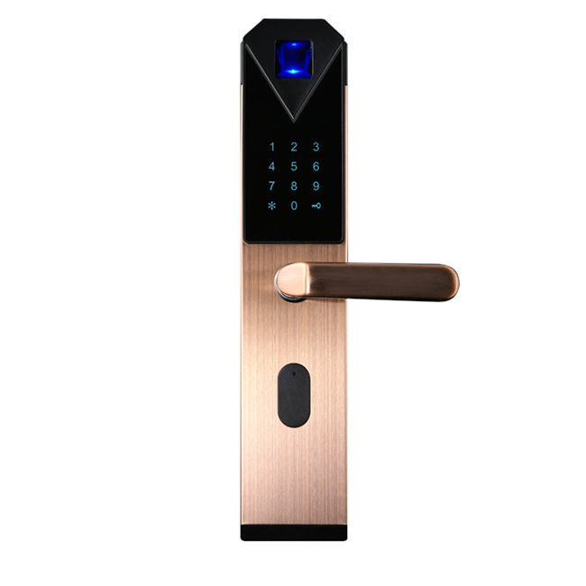 普泰升指紋鎖 智能密碼鎖 感應(yīng)大門電子鎖