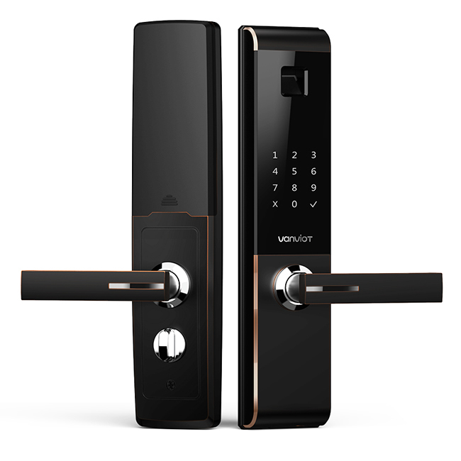 萬維特智能云鎖 S5 NB-IoT5G智能門鎖生物指紋鎖密碼鎖