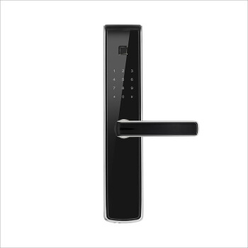 龍鎖天下智能鎖 防盜門指紋密碼鎖 直板智能門鎖M05