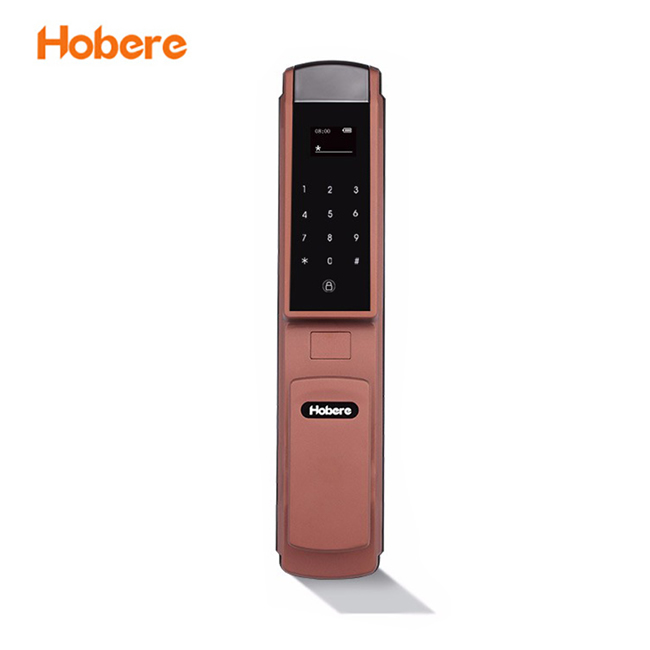 弘博匯指紋鎖 H5全自動(dòng)家用防盜門鎖