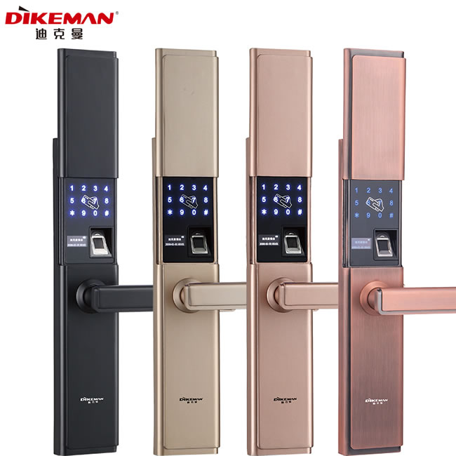 迪克曼智能鎖 家用防盜門(mén)智能鎖滑蓋鎖刷卡鎖A7