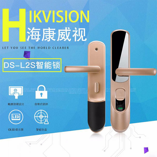 海康威視指紋鎖 DS-L5S家用智能鎖