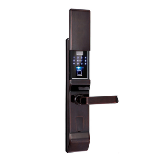 知創(chuàng)美家智能門鎖 119滑蓋半自動指紋鎖