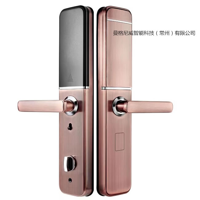 曼格尼智能鎖 MH-02半自動(dòng)滑蓋型一握開(kāi)智能鎖