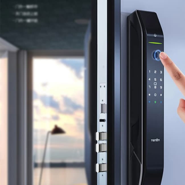 亞太天能A7全自動(dòng)指紋鎖 獨(dú)家專利款全自動(dòng)鎖體